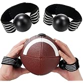 Nezylaf American Football Catching Trainer Band, Rugby Football Catching Receiver Trainers, Football Receiving Training, Volleyball Catching Training Hand Strap Beginner Practice Fingertip
