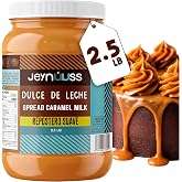 Jeynuuss Dulce de Leche Caramel Spread 2.5 LB (40 oz) &ndash; Repostero Thick Arequipe Cajeta for Cake Filling, Pastry &amp; Piping Bag &ndash; Bake Stable, No Palm Oil &ndash; Gluten Free, Lactose Free &ndash; Made in USA