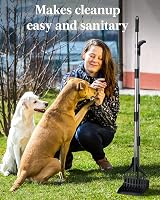 Lifewit Pooper Scooper Dog Poop Shovel with Long Handle Yard Clean Tool view 7