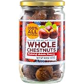 Gourmanity Whole Roasted Chestnuts, Peeled Ready to Eat, 14.8 oz | From Ardeche, France, ready to eat, great for cooking, baking and snacking, Kosher, Non-GMO, Gluten Free