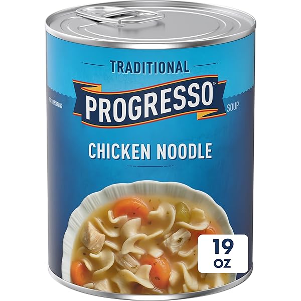 PROGRESSO TRADITIONAL CHICKEN NOODLE CANNED SOUP, 19 OZ