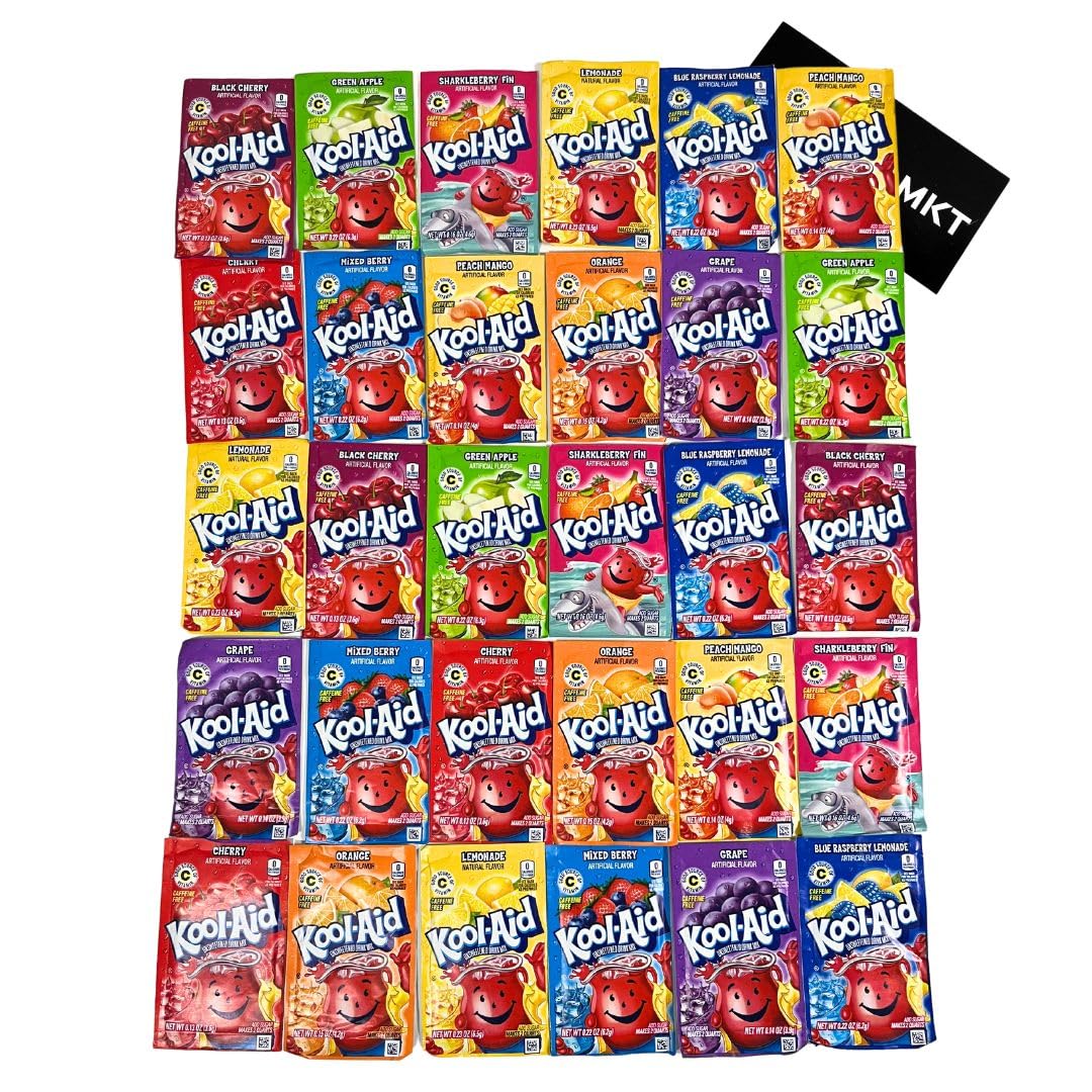 Mua Kool Aid Packets Ultimate Bundle 30 Kool Aid Mix Powder Packets