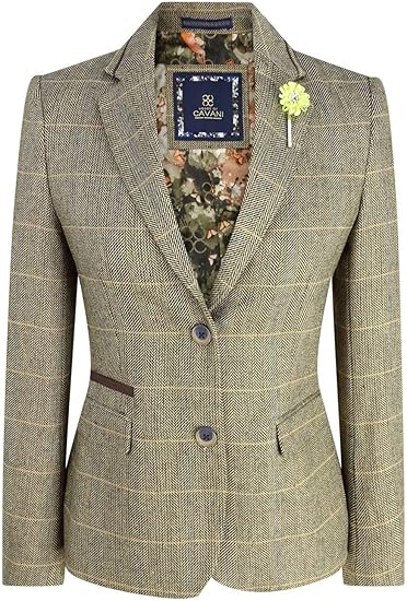 Veste tweed chevron femme Clearance