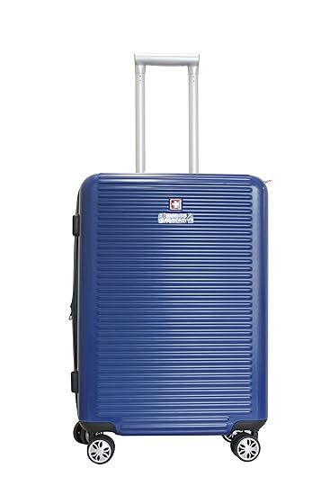 Swiss Military Unisex Blue Hard Top Luggage (HTL9)