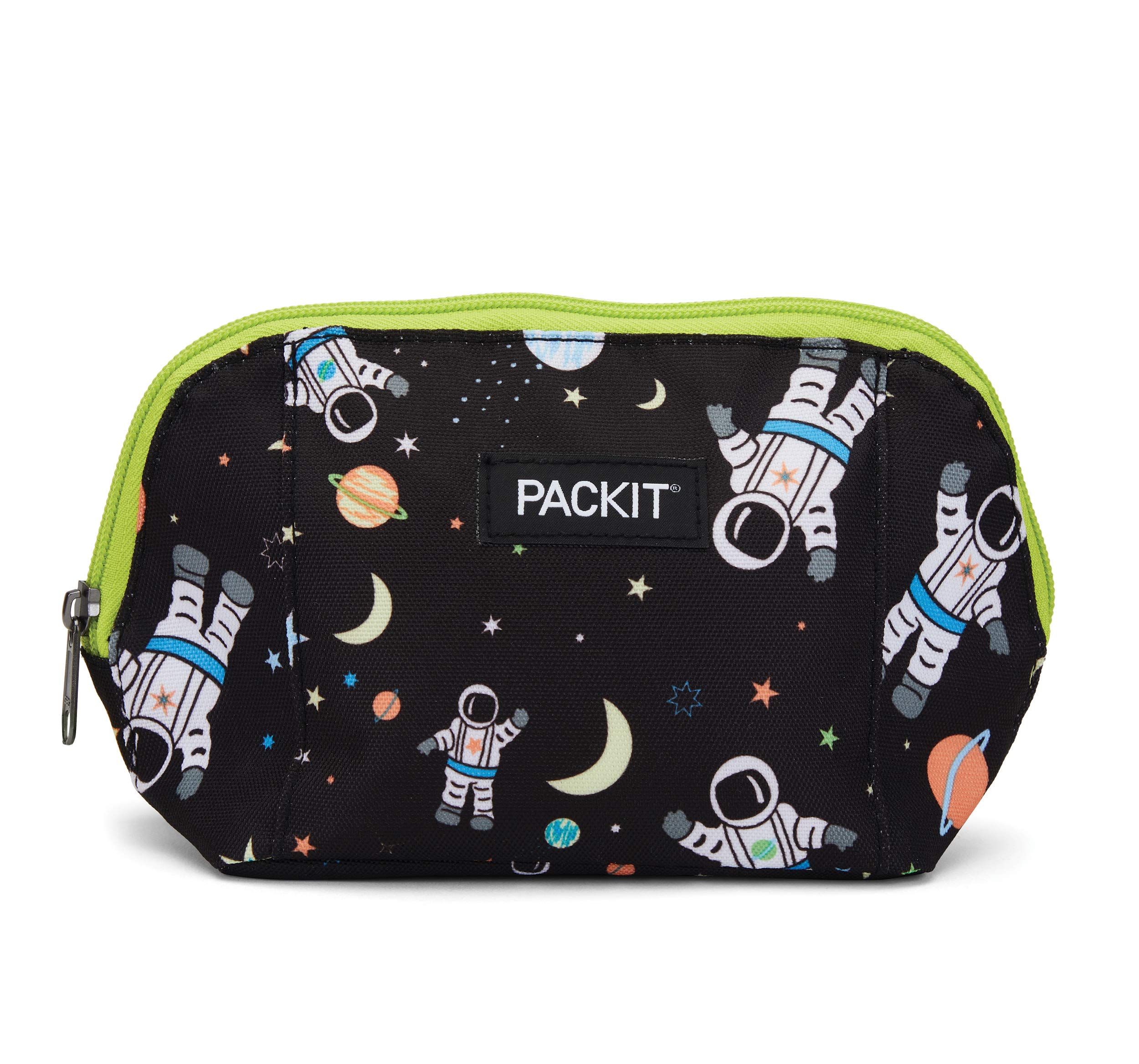 Photo 1 of PackIt Freezable Snack Bag, Spaceman, Built with EcoFreeze Technology, Foldable, Reusable, Zip Closure Locks in Cool Dry Air, and Fresh Snacks On the Go