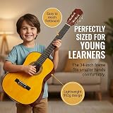 Music Alley Classical Junior Acoustic Guitar for Kids 34 Inch view 2