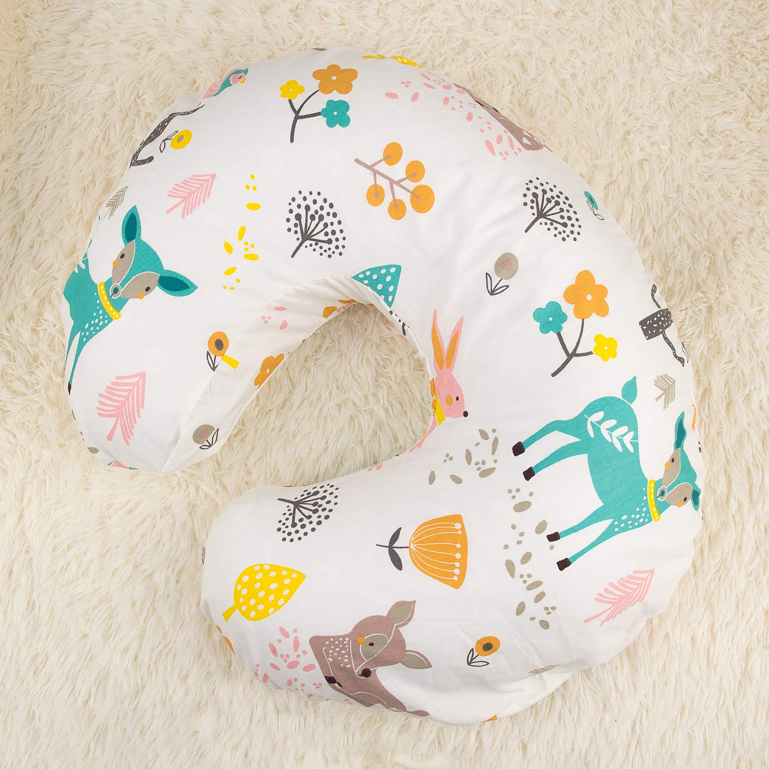 ALVABABY 2pack Pillow Cover Soft and Comfortable for Breastfeeding Moms