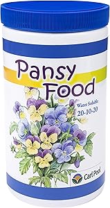 Pansy Food - Water Soluble 24oz 20-10-20 - Carl Pool Fertilizers