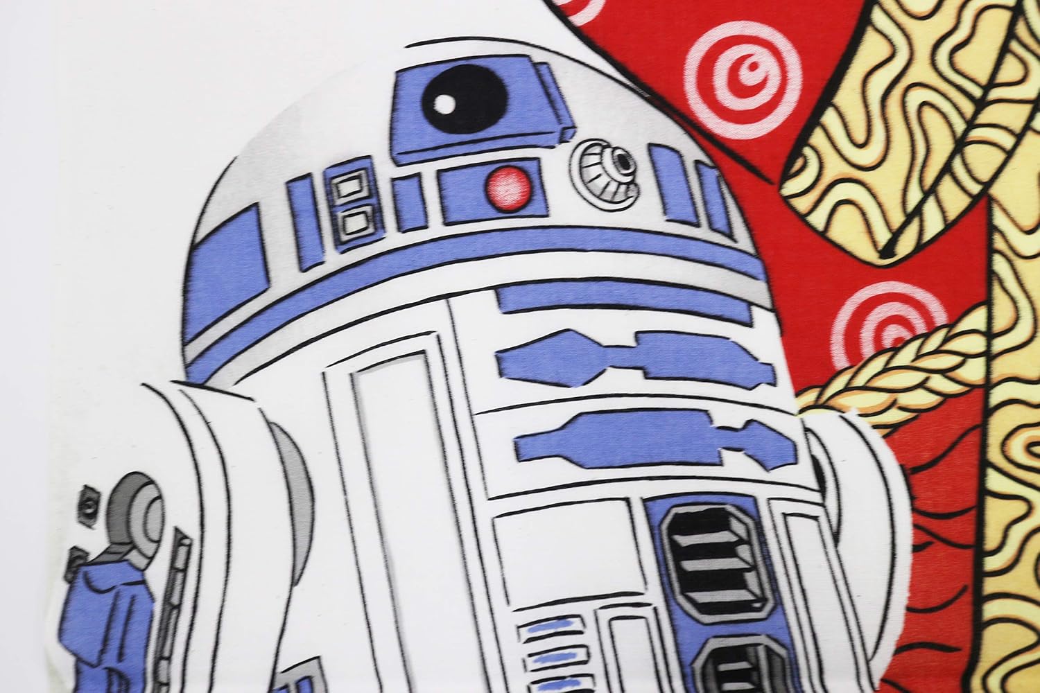 Amazon Co Jp 丸眞 手ぬぐい Star Wars スターウォーズ 浮世絵風 アミダラとr2 D2 綿100 日本製 ホーム キッチン