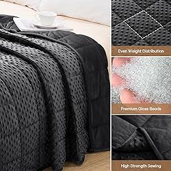 Wemore Minky Dot Weighted Blanket for Adults King