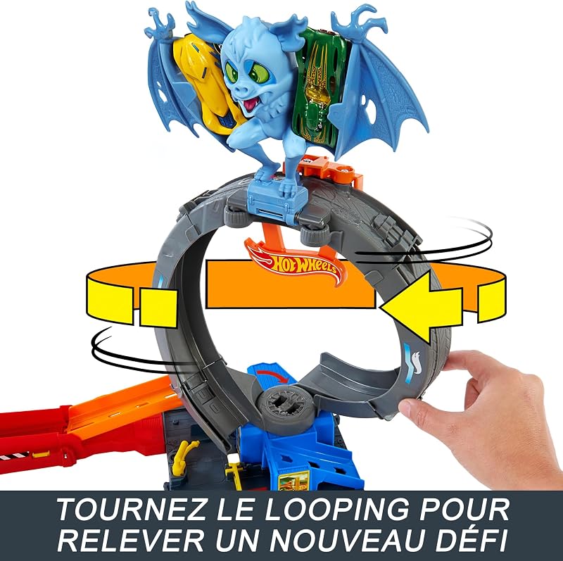 City Looping et Attaque Chauve-Souris & Voiture Mini 1:64