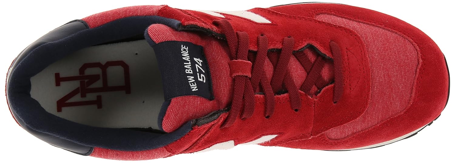 new balance men's ml574 sweatshirt pack running shoe