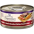 Wellness CORE Grain-Free Signature Selects Wet Cat Food, Natural Pet Food Made with Real Meat (Chunky Beef & Chicken, 2.8-Ounce, Pack Of 12)