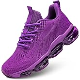 Kapsen Womens Walking Running Shoes Air Cushion Breathable Fashion Tennis Sneakers Mesh Workout Casual Athletic Sports Gym