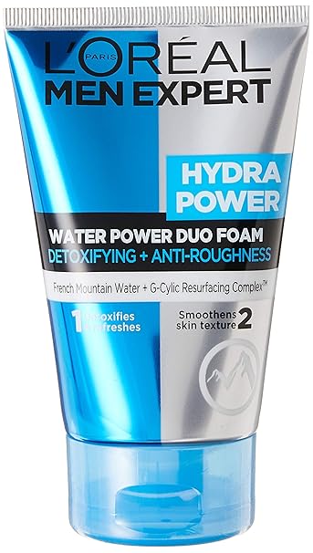L'Oreal Paris Men Expert Hydra Power Duo Foam Cleanser, 100ml