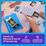 HP Sprocket 2x3 Instant Photo Printer Purple Portable Bluetooth Mobile Printer view 3