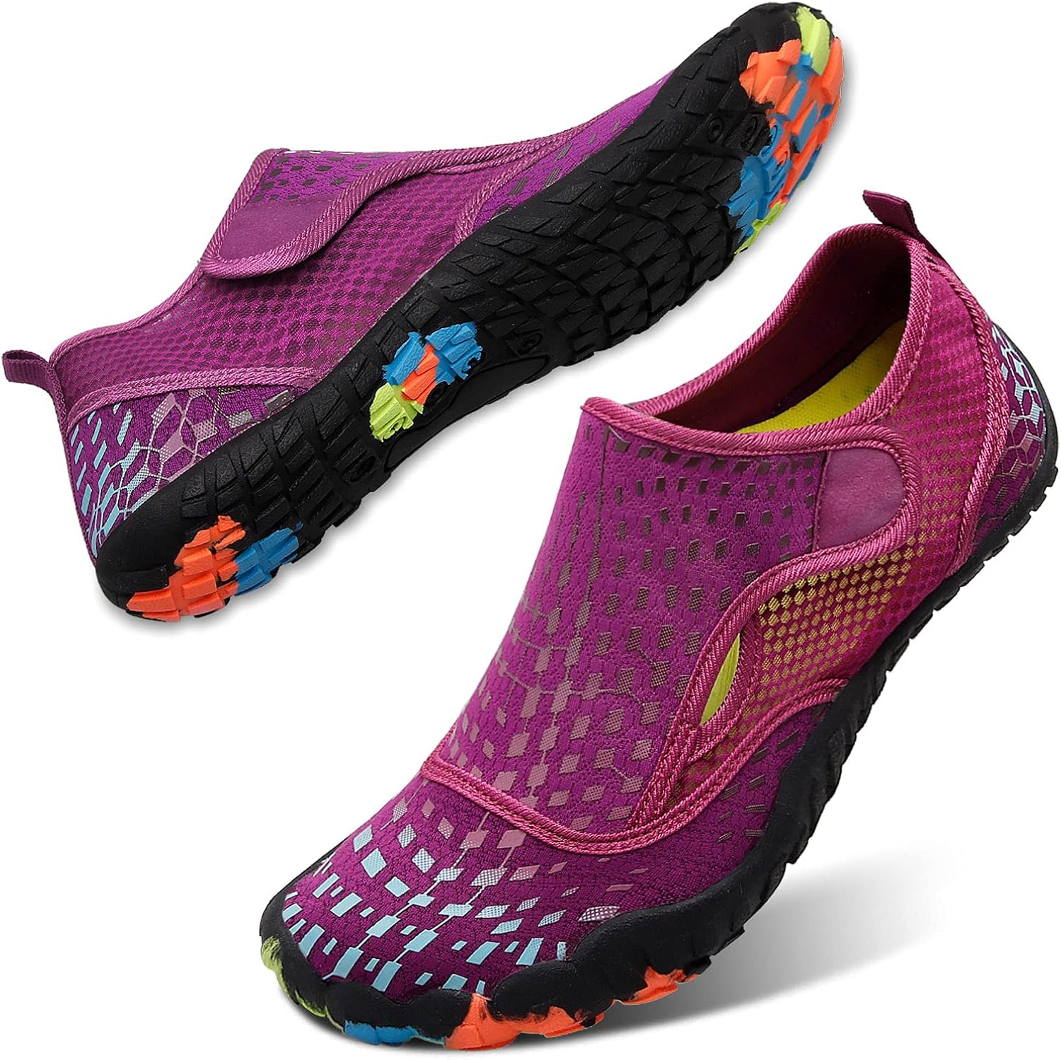 | L-RUN Athletic Hiking Water Shoes Mens Womens Barefoot Aqua Swim Walking Shoes | Hiking Shoes