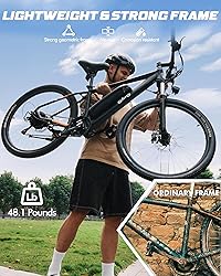 Qlife Racer Electric Bike for Adults - 21-Speed