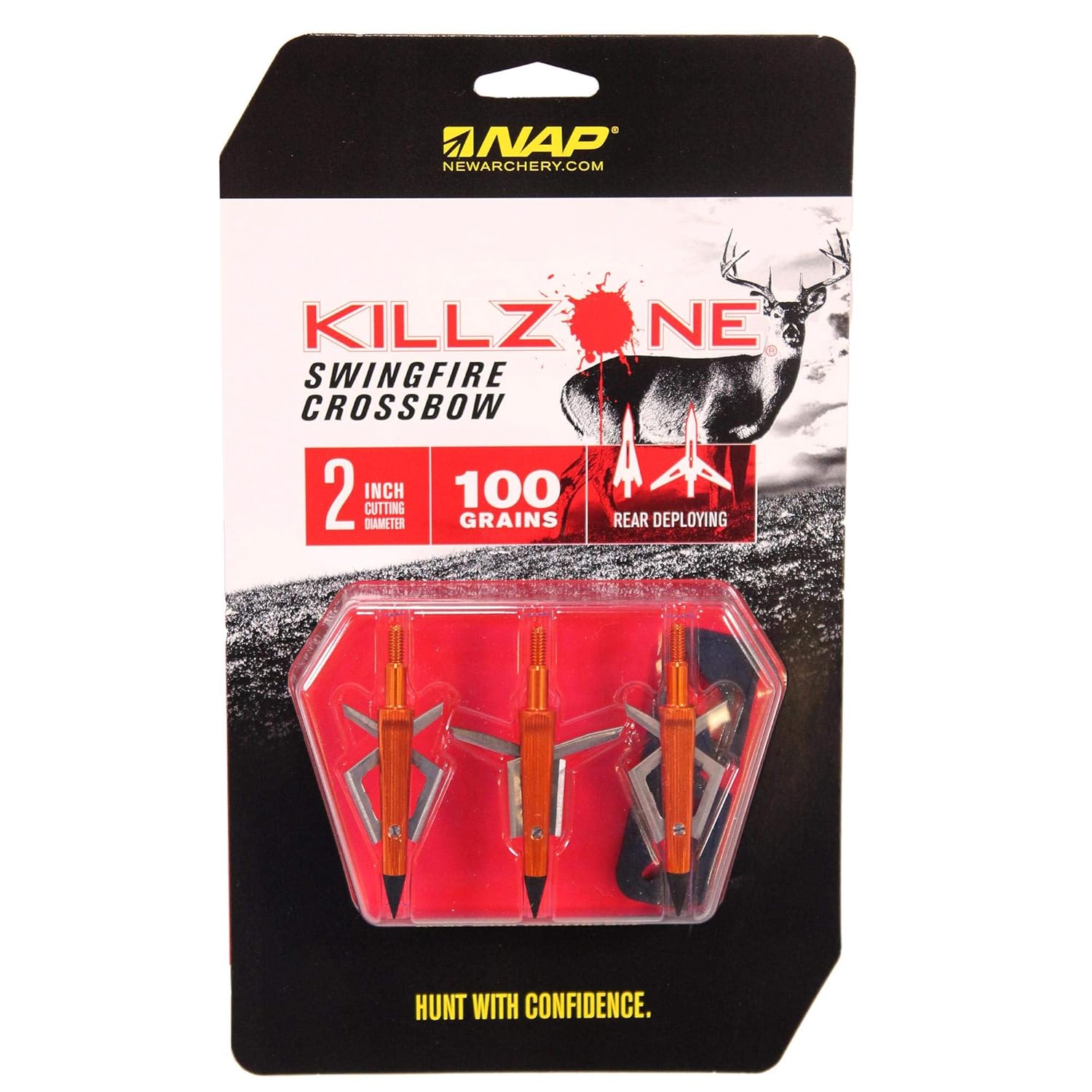 New Archery Products Crossbow Broadheads, Killzone
