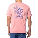Guy Harvey Men’s Short Sleeve Cationic Performance T-Shirt