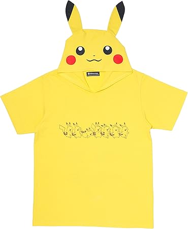 Amazon ポケモンセンターオリジナル フード付きｔシャツ ピカチュウカーニバル L おもちゃ雑貨 おもちゃ