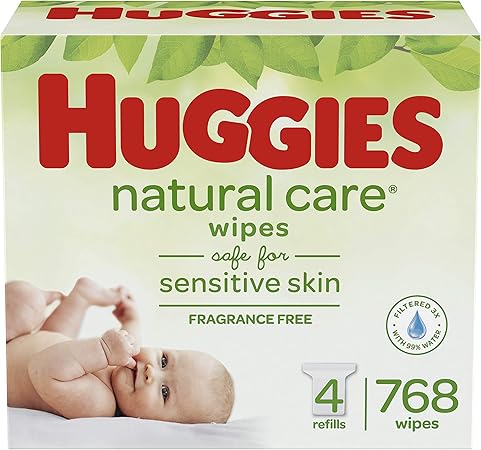 huggies natural care wipes 624
