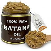 RA COSMETICS 100% Natural Unrefined Batana Hair Oil for Healthy Hair, 16 oz | Dr Sebi Batana Oil Hair Moisturizer for Damaged Hair Repair| Strengthening and Nourishing Hair Conditioner