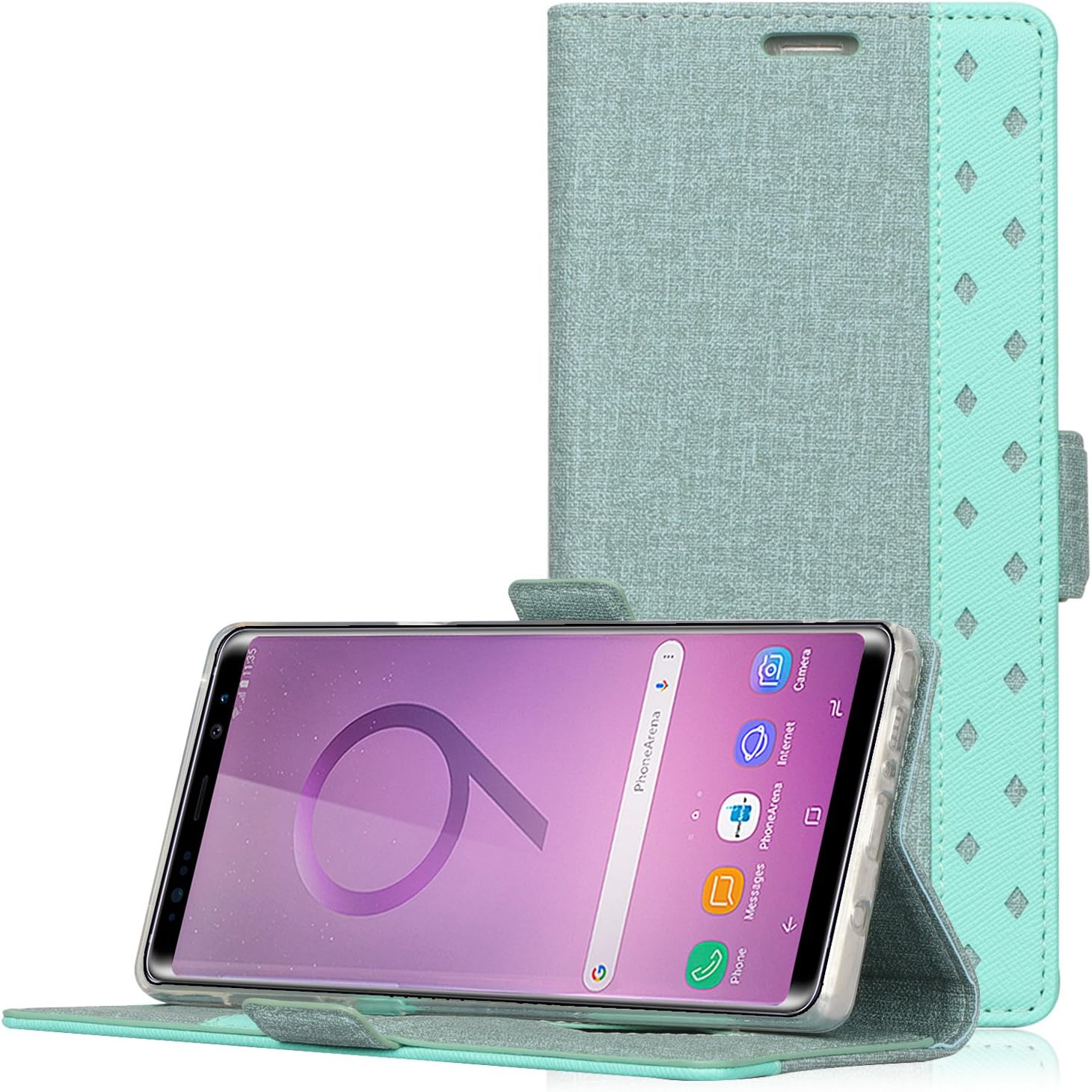 Samsung Galaxy Note 9 Flip Case with Card Holder and Kickstand, ProCase