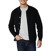 Amazon Essentials Men's Relaxed-Fit Collared Cardigan Sweater
