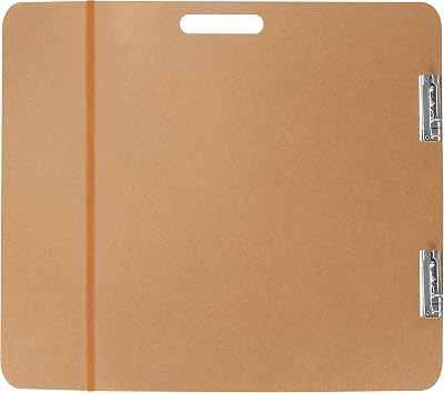 Kurtzy Large Artist Sketch Board 66 x 58.3 cm Wooden Clipboard with Handle
