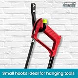 keypak 6pk Garage Storage Hooks Set Heavy Duty 30kg Capacity Assorted Sizes view 7