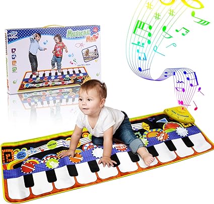 Amazon Com Renfox Kids Musical Mats Music Piano Keyboard Dance