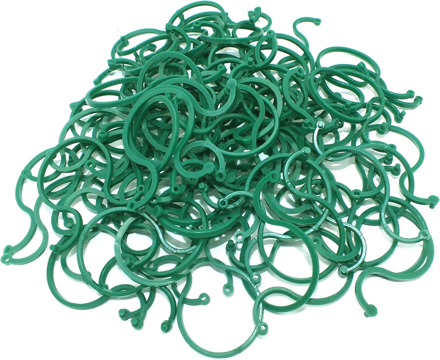 Vincilee 100pcs Plant Support Clips Tomato Vine Clips