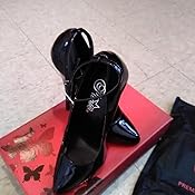 Pleaser Women's Dream 431/B Dress Pump - 4 Inch Heel With Adjustable Ankle Strap