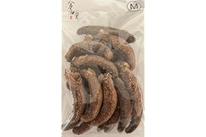 DOROTHY27 GOLDENSEA-Natural Sun Dried Alaska Red Sea Cucumber 金海堂-野生淡干海参, 阿拉斯加野生红刺参(Medium Size)1lb, Grade AAAA