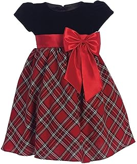bonnie baby christmas dress