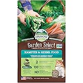 Oxbow Garden Select Hamster Food &amp; Gerbil Food, Non-GMO Pellets, 1.5 lb | Hamster Food, Vitamins &amp; Minerals, Uniform, Timothy, Orchard, Oat Hay, Daily Uniform Diet, For Hamsters And Gerbils
