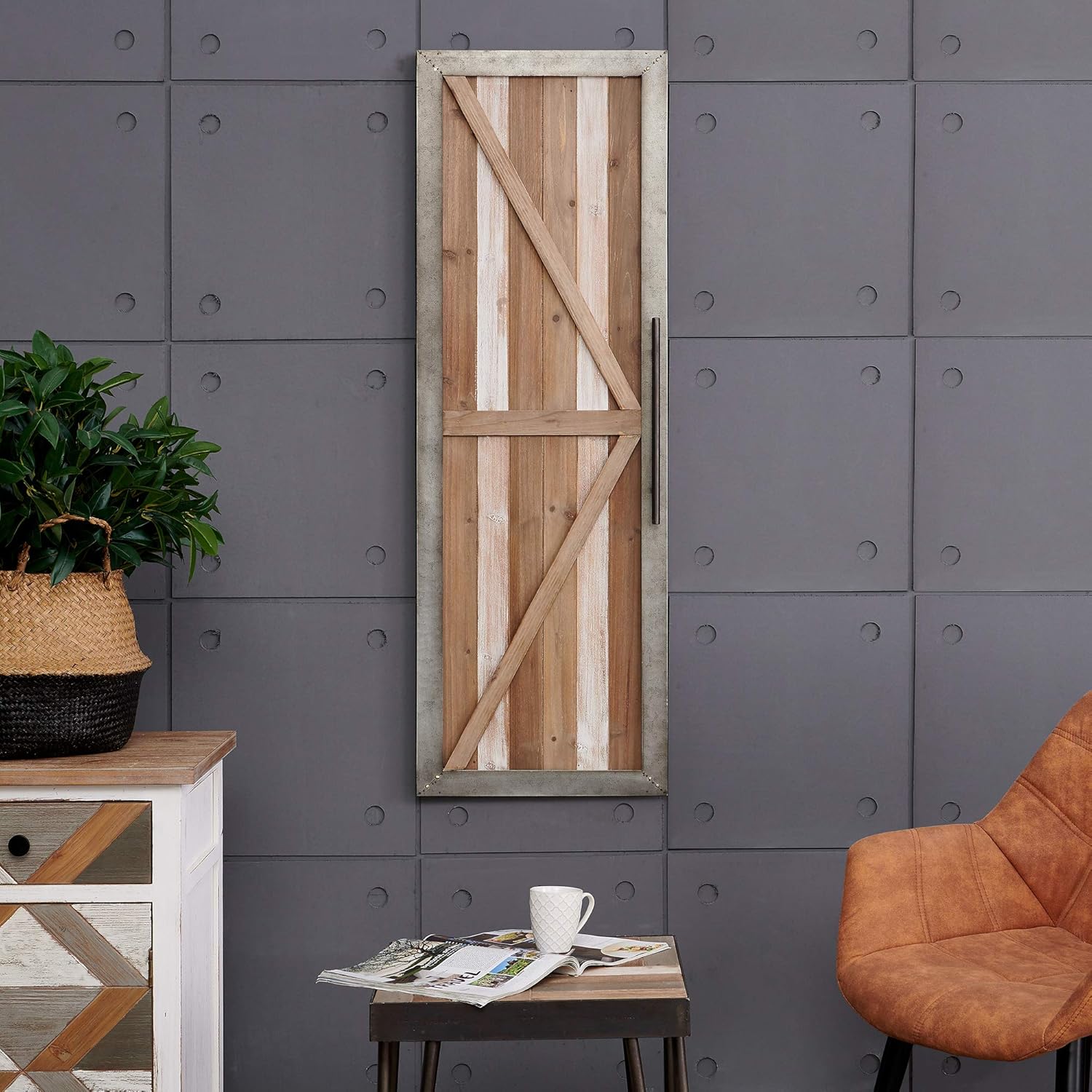 Amazon Com Firstime Co Granary Barn Door Wall Plaque 46 H X