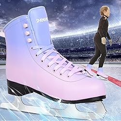SMOOJOY Figure Skates for Women and Men Classic Ice