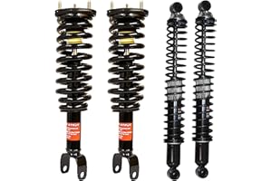 NEWPARTS Front Struts Coil Springs & Rear Shocks Monroe Kit For Dodge Dakota 05-09 4WD