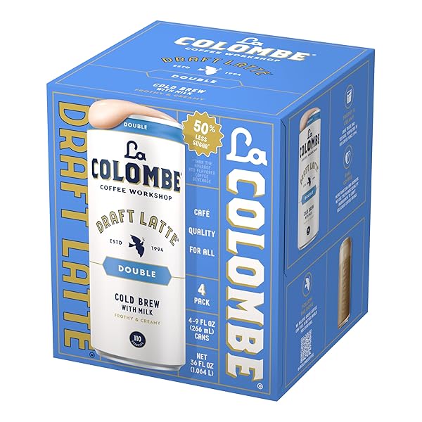 LA COLOMBE, LATTE DRAFT ORIGINAL, 4 PACK, 9 FL OZ