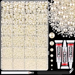 11000Pcs Flatback Pearls for Crafting