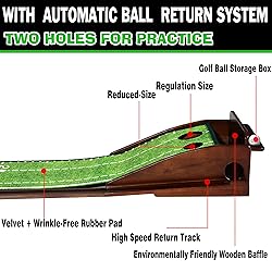 Putting Green,Putting Matt for Indoors,Premium