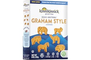 Kinnikinnick Graham Style KinniKritters Animal Cookies, 220 Gram