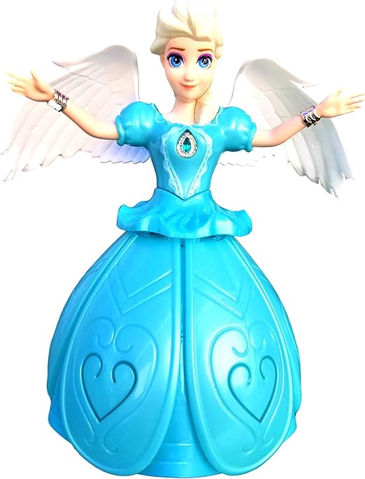 elsa spinning doll