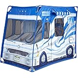 Melissa & Doug Let’s Explore Camper Tent Play Set – 47” x 31” x 39” Assembled