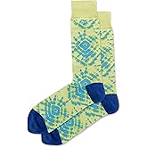 Hot Sox Men's Tie Dye Crew Socks 1 Pair, Men's Shoe Size 6-12.5