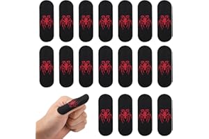 120pcs Spider Bowling Balls Finger Tape Strips, Elastic Protector Finger Insert Tape Breathable Bowling Thumb Sleeves Grips T