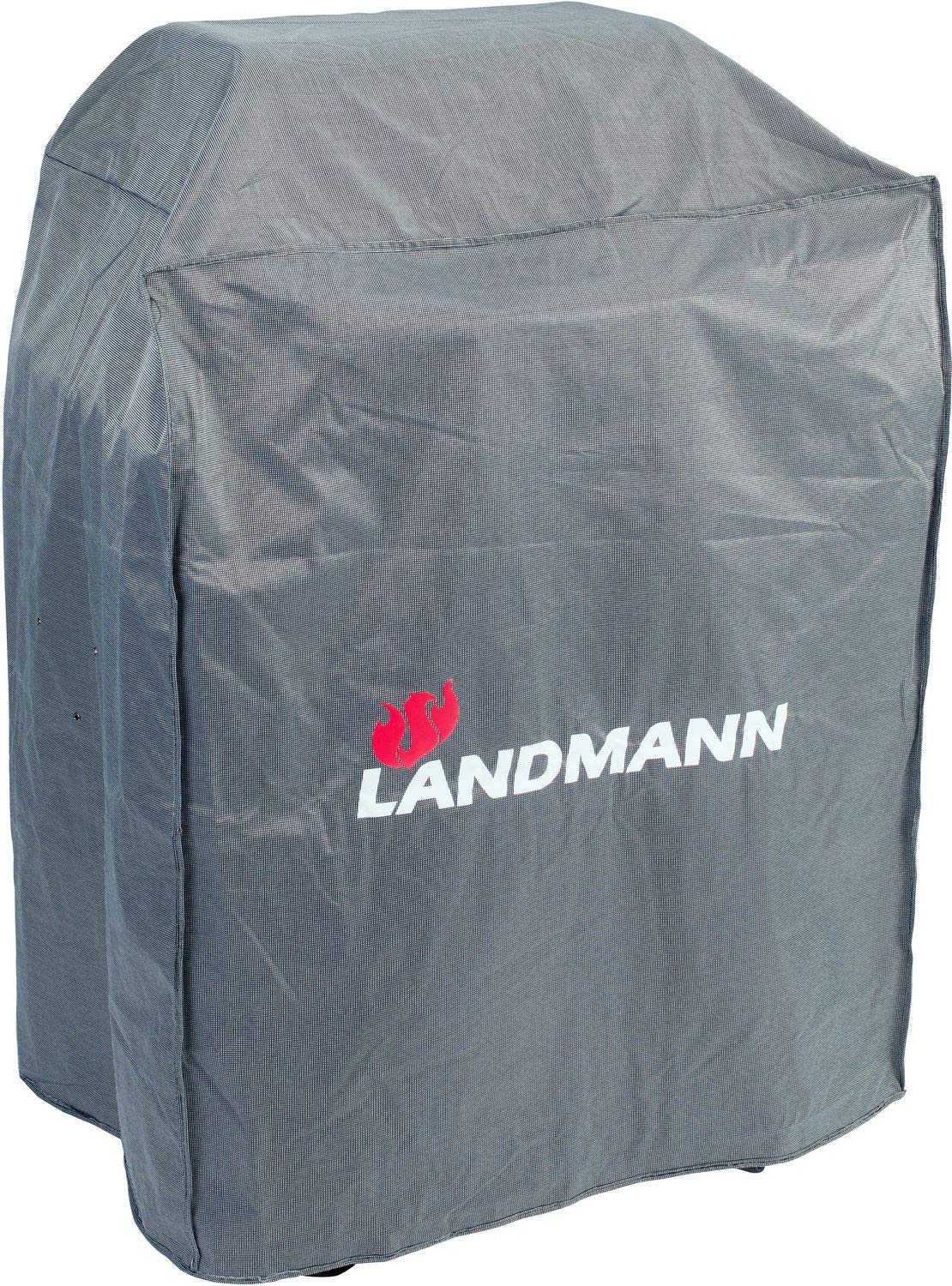 Landmann BBQ Grill Cover | PVC Barbecue Accessory - Weatherproof | Cover for Grills | Barbecue Cover, Tarpaulin for Outdoor | Weather Protection Cover for Grill - Tear-Resistant | 120 x 60 x 100 cm