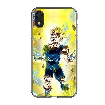 Dragon Ball Z – Vegeta Super Saiyan Majin Mode Silikon Gel Gummi Stoßfest XS Schutzhülle Handyhülle für iPhone 6/6S iPhone 7/